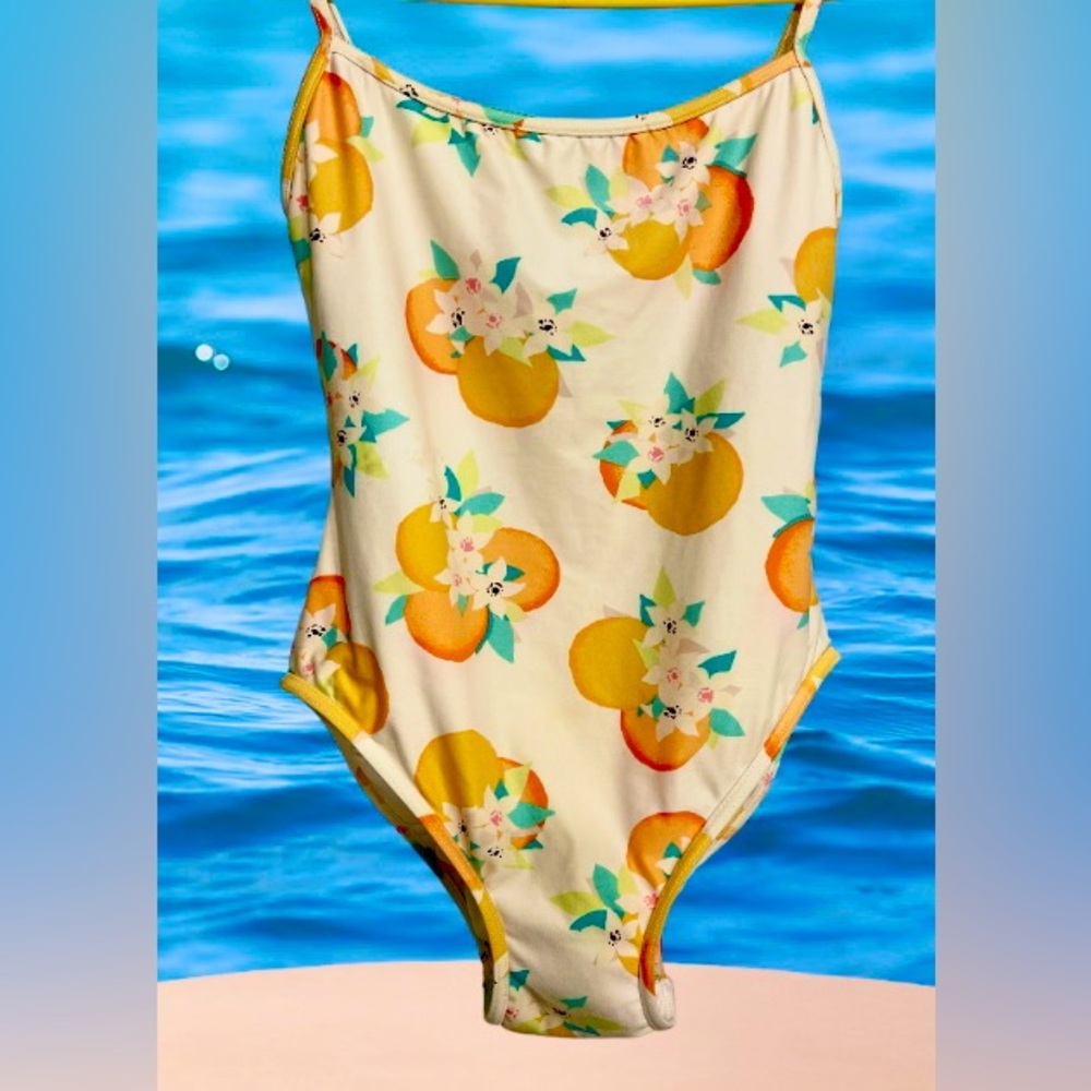 Kate spade bathing suit-Orange Toss Sz M